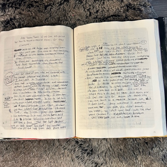 Kurt Cobain Journals Nirvana 2002 1St Edition Book - Picture 6 of 8